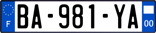 BA-981-YA