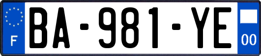 BA-981-YE