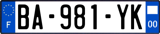 BA-981-YK