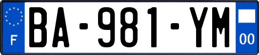 BA-981-YM