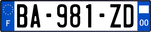 BA-981-ZD