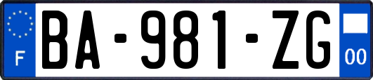 BA-981-ZG