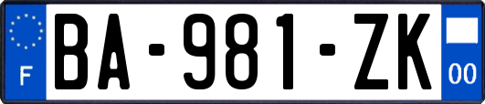 BA-981-ZK