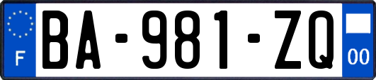 BA-981-ZQ