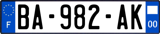 BA-982-AK