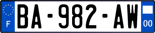 BA-982-AW