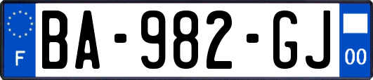 BA-982-GJ