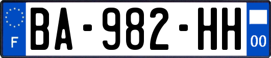 BA-982-HH