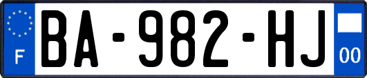 BA-982-HJ