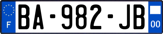 BA-982-JB