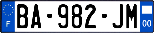 BA-982-JM