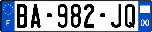 BA-982-JQ