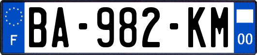 BA-982-KM