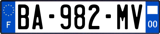 BA-982-MV