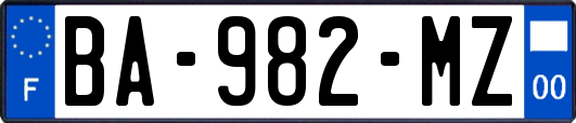 BA-982-MZ