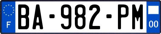 BA-982-PM