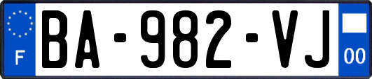 BA-982-VJ
