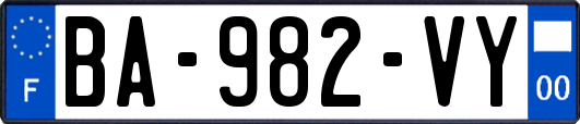 BA-982-VY