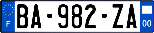 BA-982-ZA