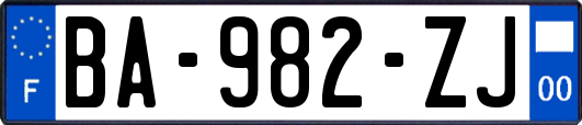 BA-982-ZJ