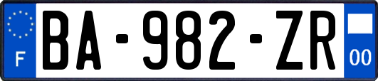 BA-982-ZR