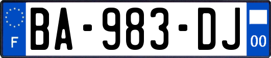 BA-983-DJ