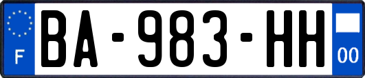 BA-983-HH