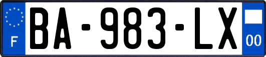 BA-983-LX
