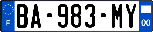 BA-983-MY