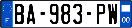 BA-983-PW
