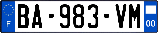 BA-983-VM