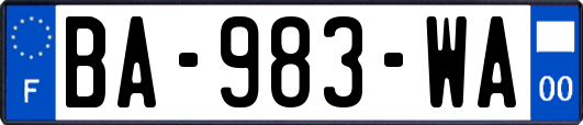 BA-983-WA