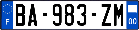 BA-983-ZM