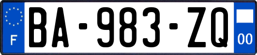 BA-983-ZQ