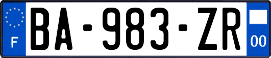 BA-983-ZR