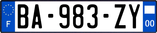 BA-983-ZY