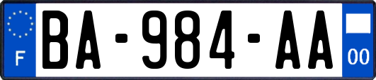 BA-984-AA