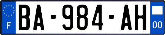 BA-984-AH