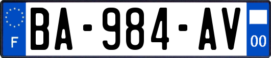 BA-984-AV