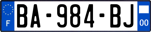 BA-984-BJ