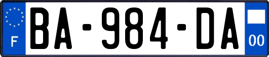 BA-984-DA