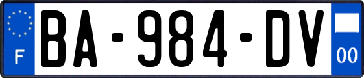 BA-984-DV