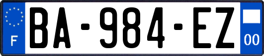 BA-984-EZ