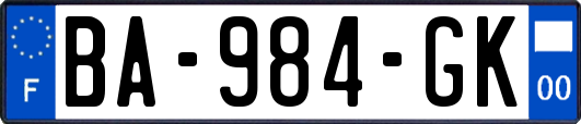 BA-984-GK