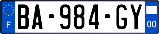 BA-984-GY