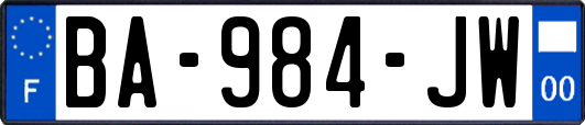 BA-984-JW
