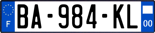 BA-984-KL