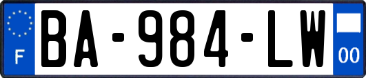 BA-984-LW