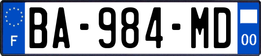 BA-984-MD