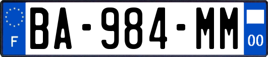 BA-984-MM